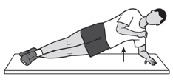 Ilustração AAOS: Prancha lateral